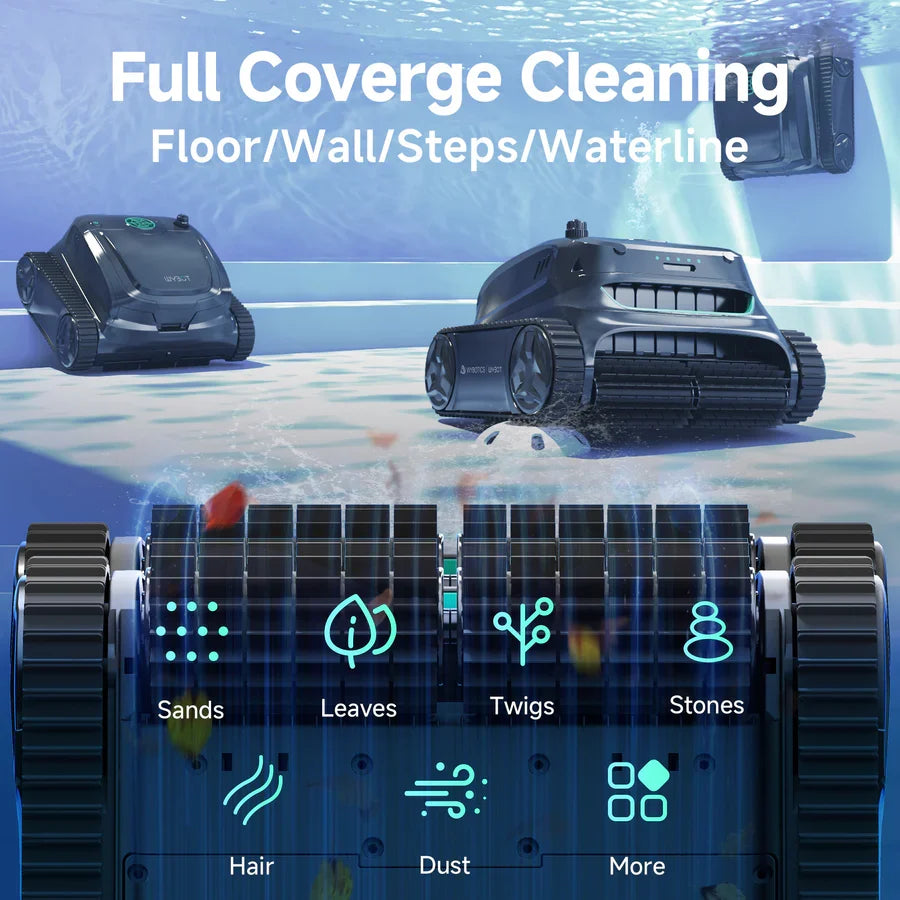 WYBOT S2 High-end Cordless Robotic Pool Cleaner