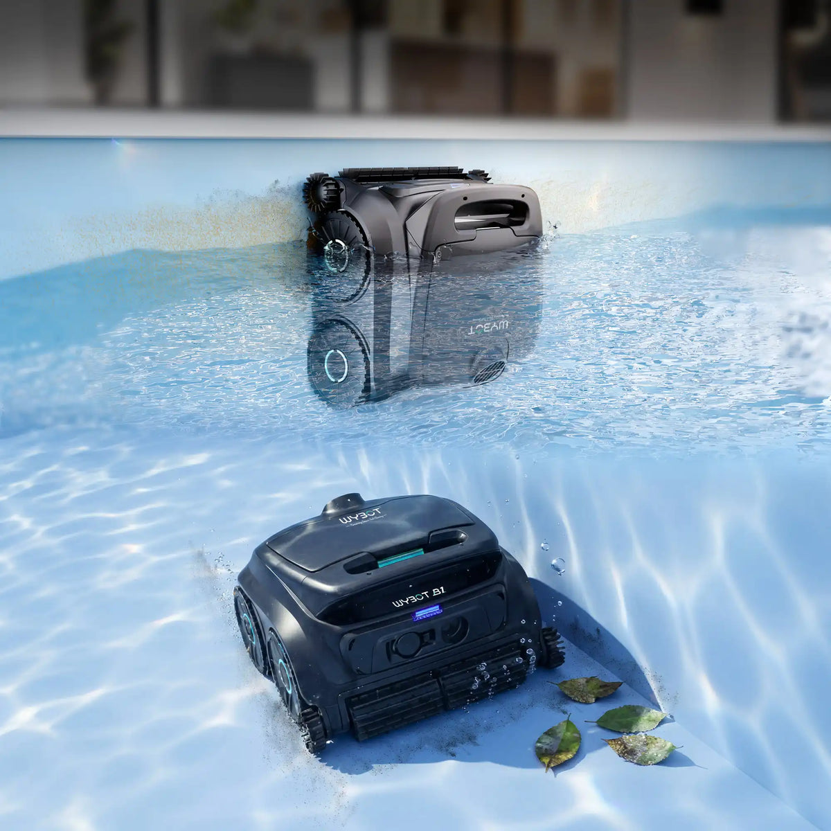 WYBOT B1 Smart Robotic Full Pool Cleaner with Edge Cleaning