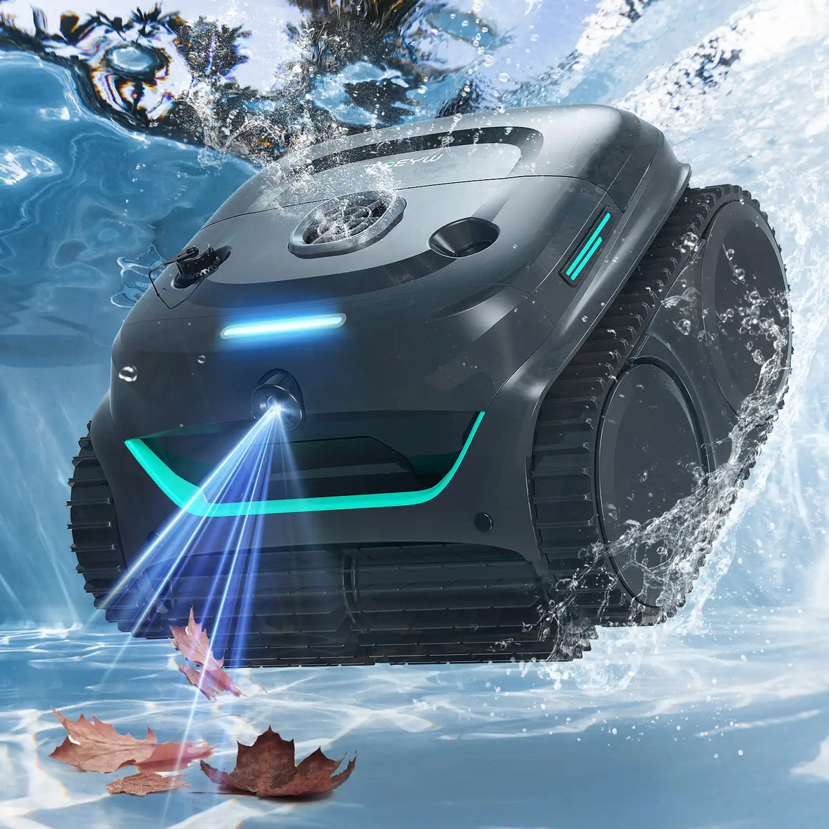 WYBOT C2 Vision Robotic Pool Cleaner Vacuum with AI Vision & Smart APP Control