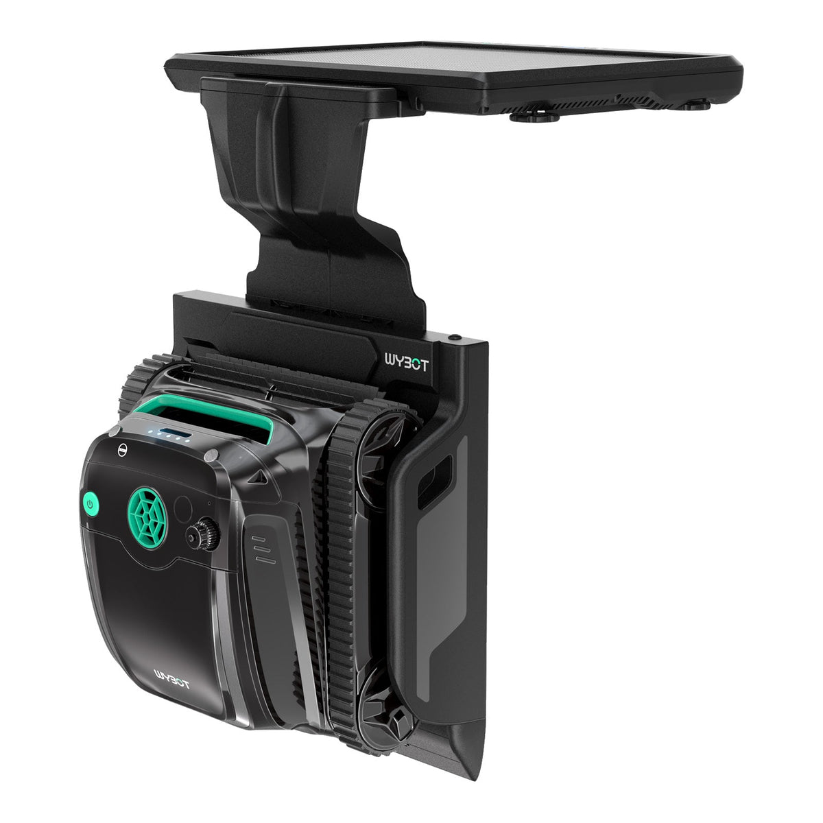 WYBOT S2 Solar Powered Robotic Pool Cleaner Self-Charging