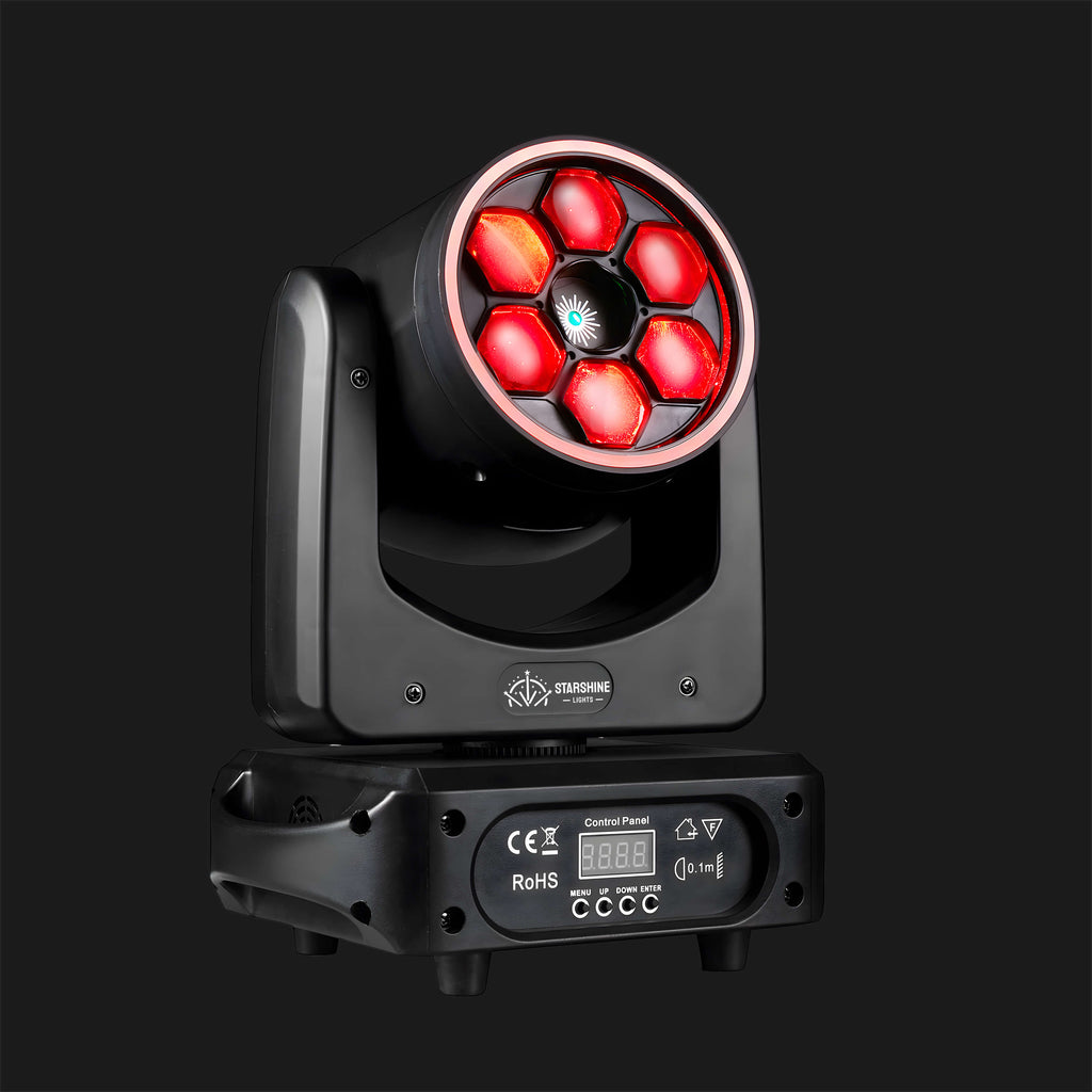 M1 DMX Bee Eye Moving Head Light 150W LED Laser for DJs