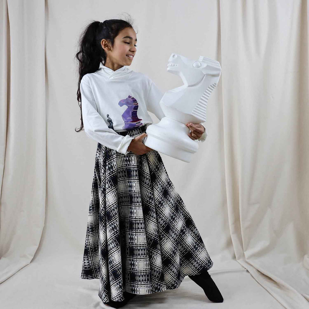 Tartan Full Circle Skirt