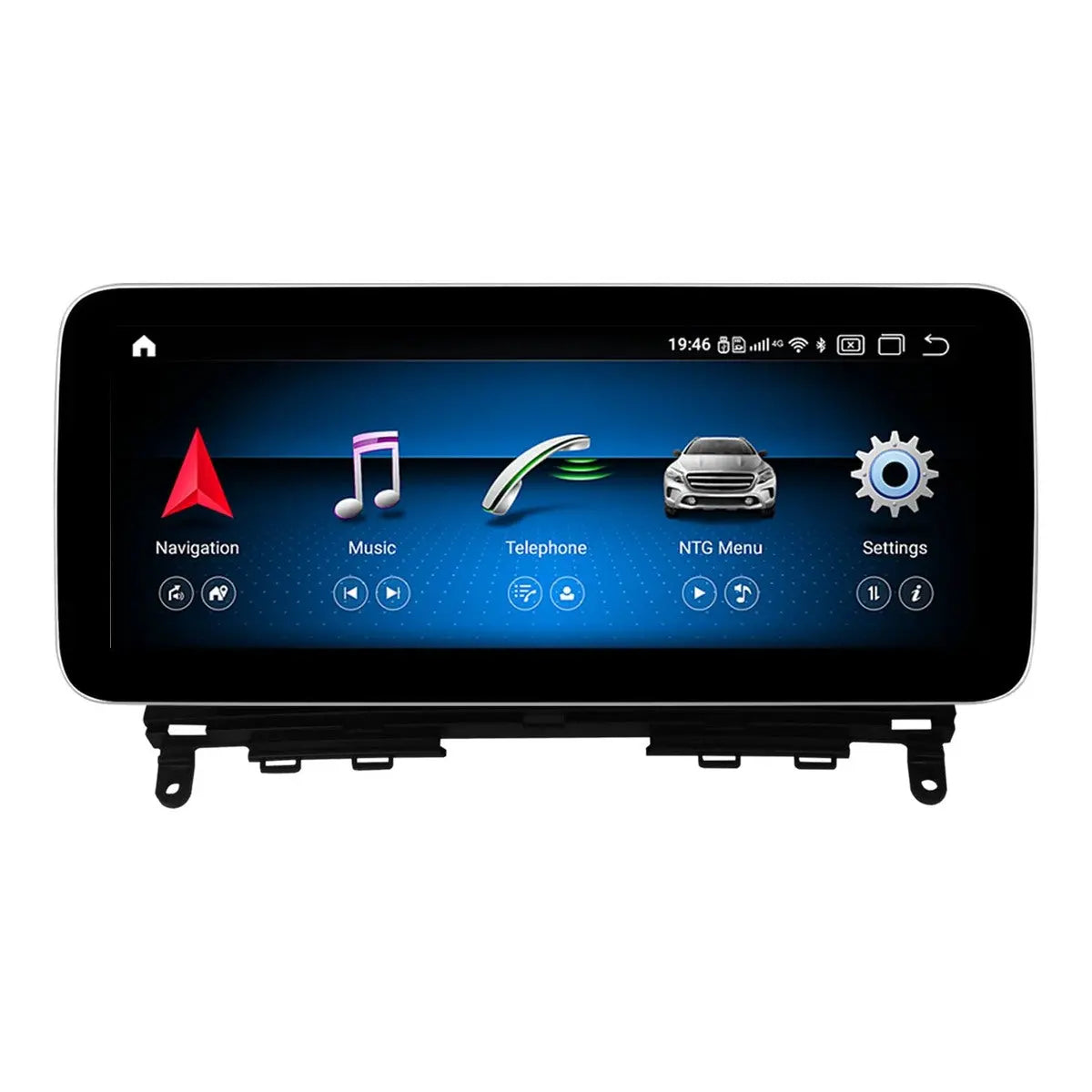 JFSound Android-Autoradio mit Navigation für Mercedes-Benz C-Klasse W204/S204 2007-2010, 10,25-Zoll-Display, NTG4.0