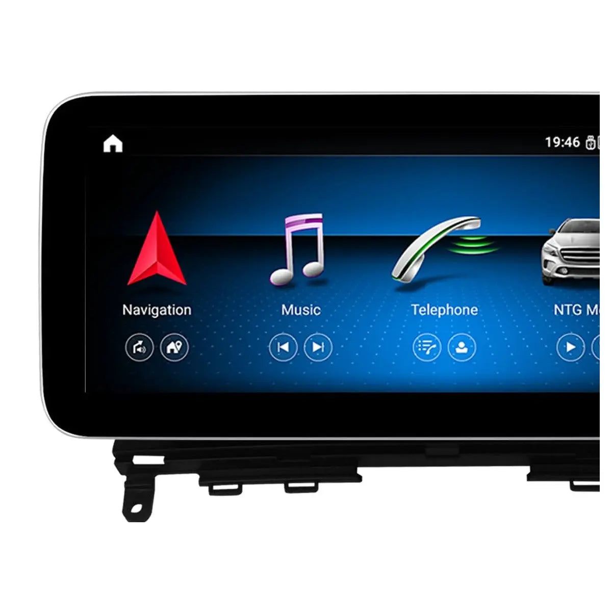 JFSound Android-Autoradio mit Navigation für Mercedes-Benz C-Klasse W204/S204 2007-2010, 10,25-Zoll-Display, NTG4.0