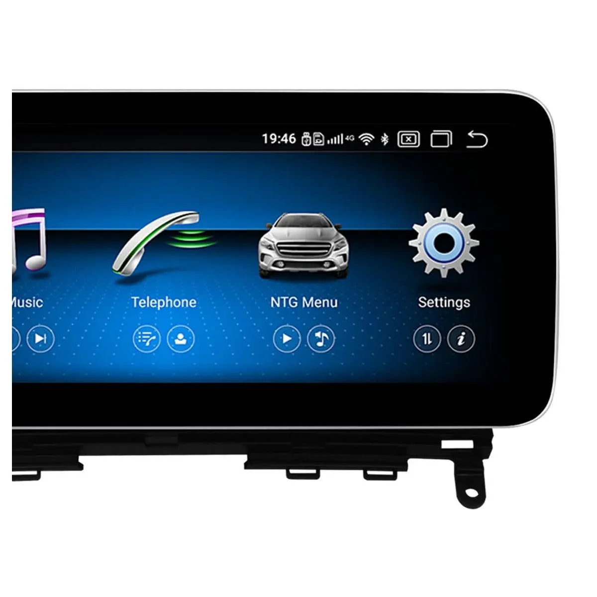JFSound Android-Autoradio mit Navigation für Mercedes-Benz C-Klasse W204/S204 2007-2010, 10,25-Zoll-Display, NTG4.0