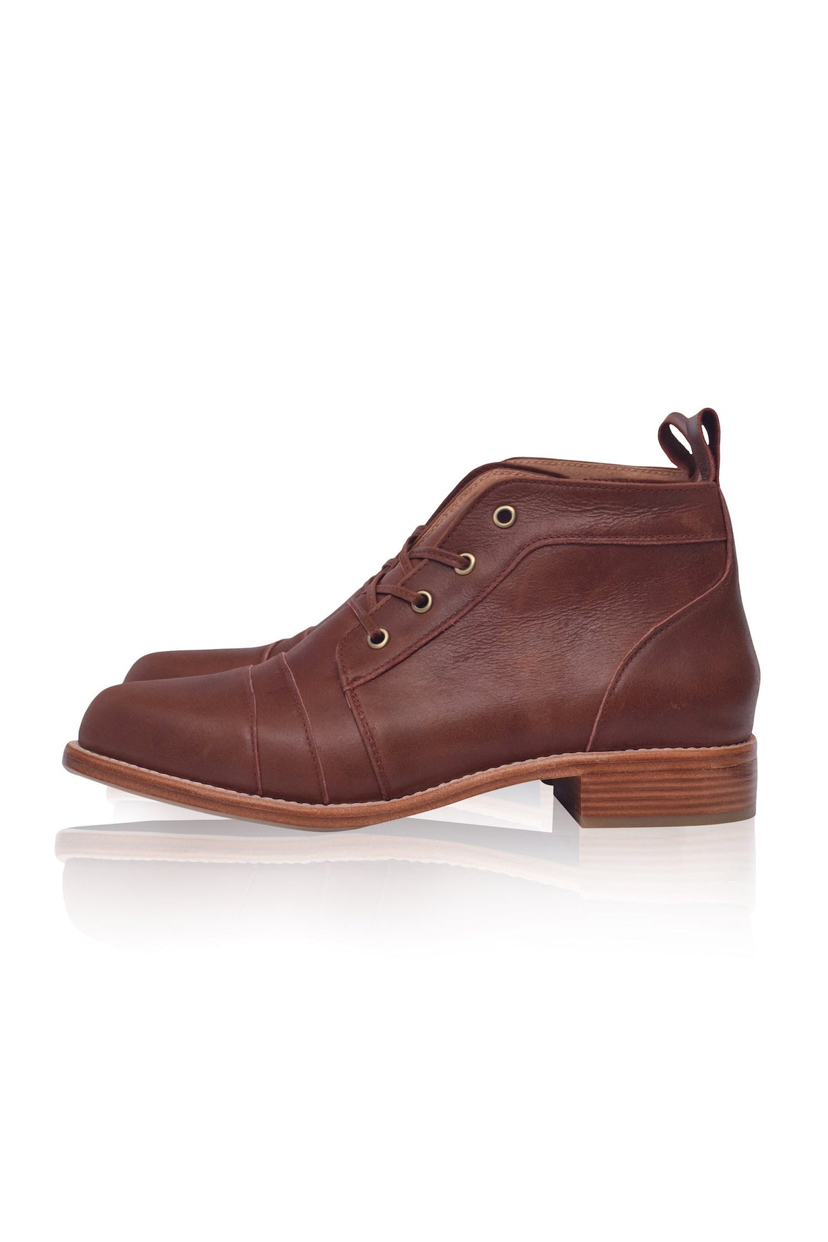 Passage Lace-Up Leather Boots