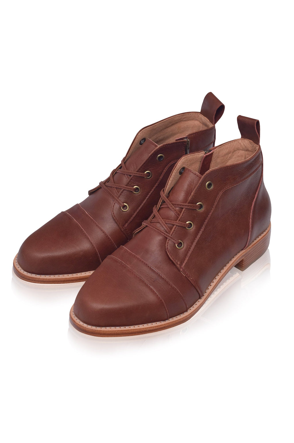 Passage Lace-Up Leather Boots