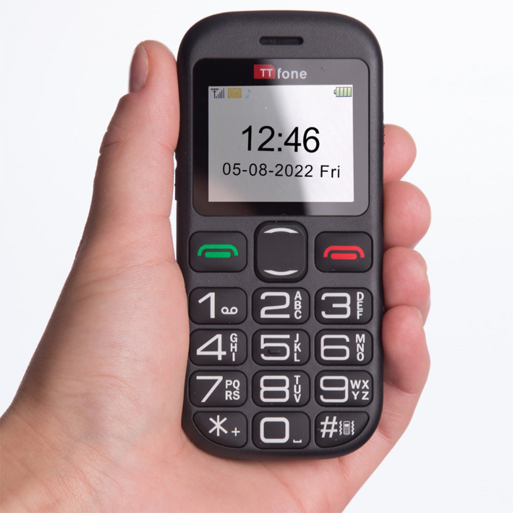 TTfone Jupiter 2 TT850 Big Button SOS Assistance Mobile with EE Pay As You Go SIM