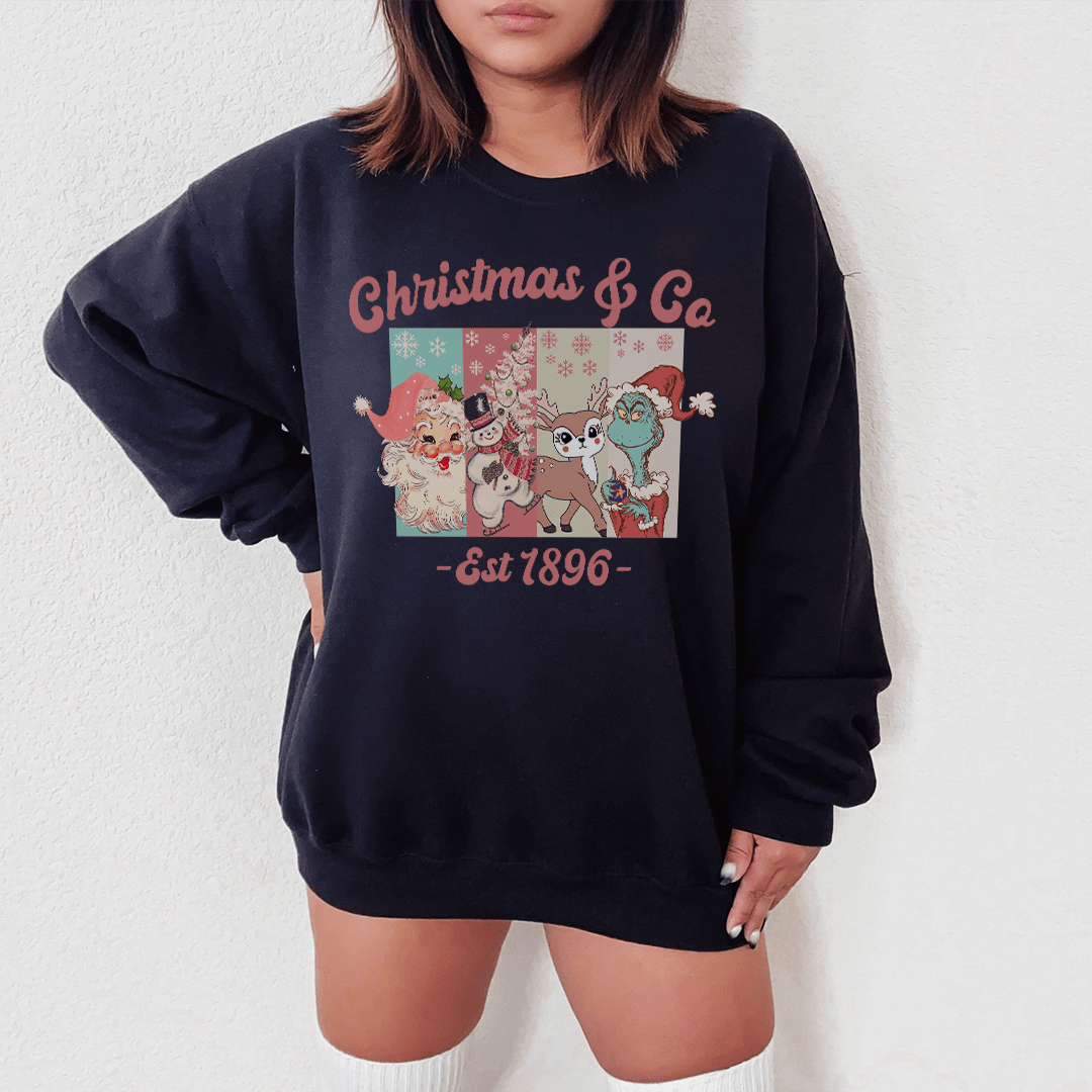 Weihnachts-Hoodie Christmas & Co Est 1896
